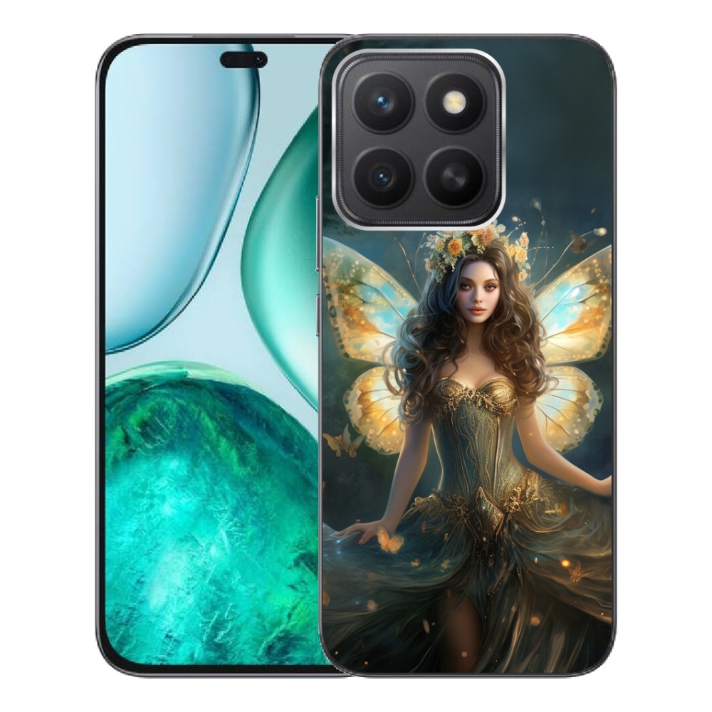 Gelový kryt mmCase na Honor X8c - motýlí žena