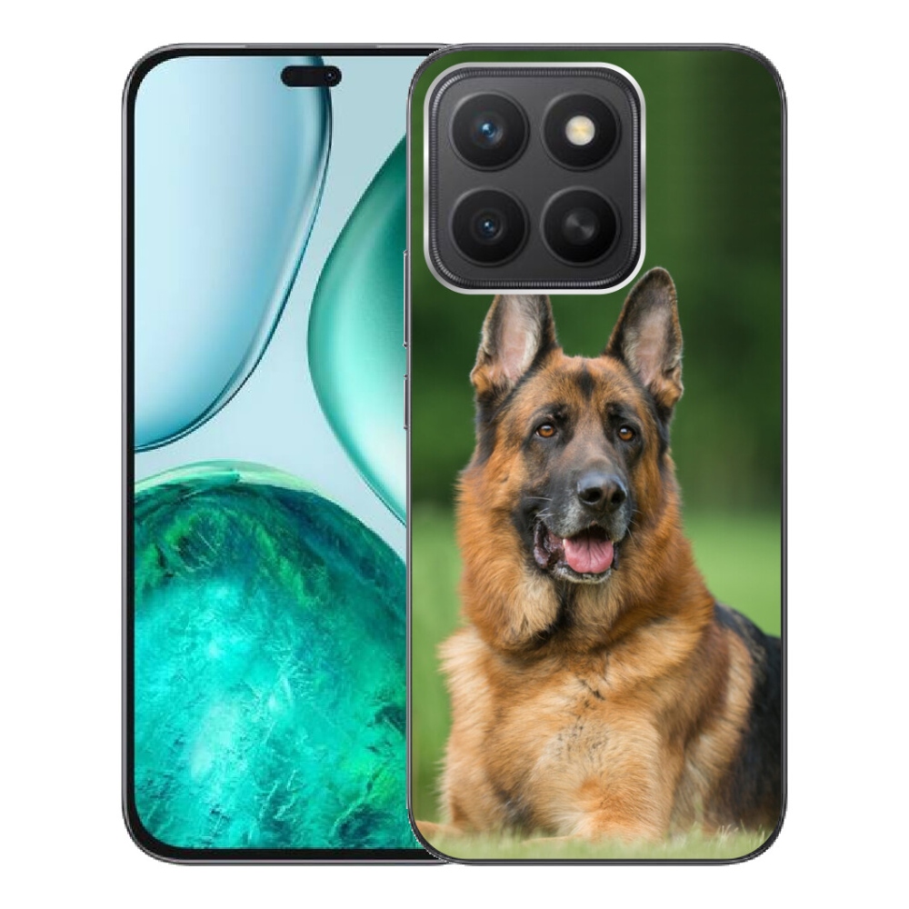 Gelový kryt mmCase na Honor X8c - německý ovčák