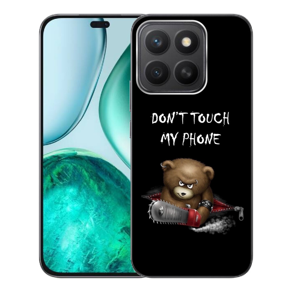 Gelový kryt mmCase na Honor X8c - nesahej na telefon