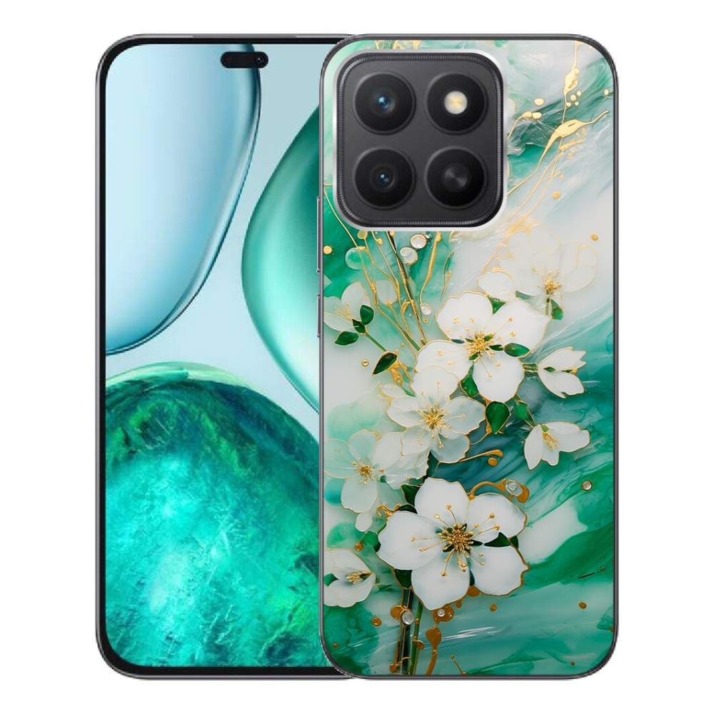 Gelový kryt mmCase na Honor X8c - něžné květy