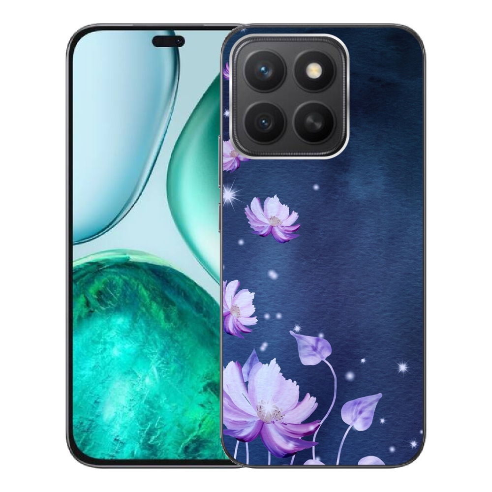 Gelový kryt mmCase na Honor X8c - padající květy