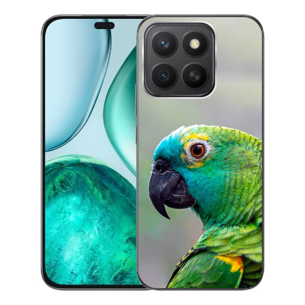 Gelový kryt mmCase na Honor X8c - papoušek amazoňan