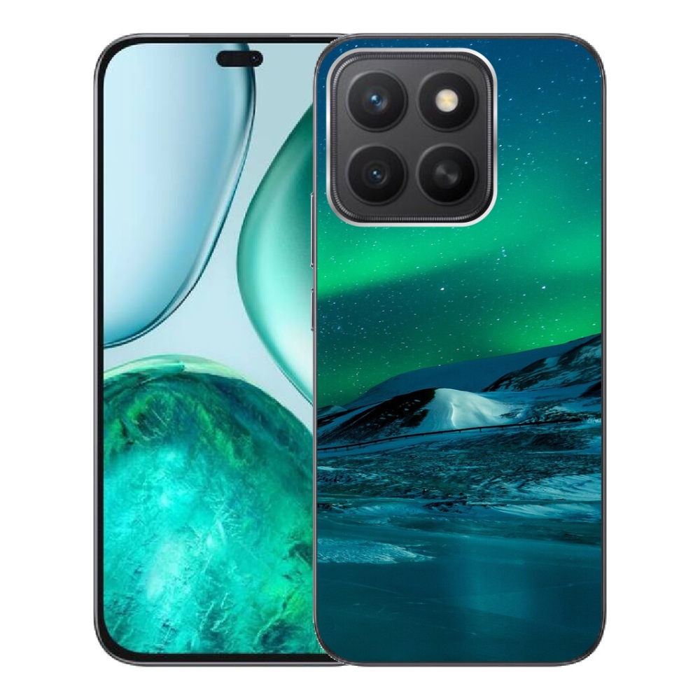 Gelový kryt mmCase na Honor X8c - polární záře