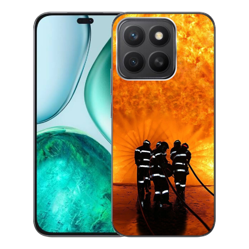 Gelový kryt mmCase na Honor X8c - požár