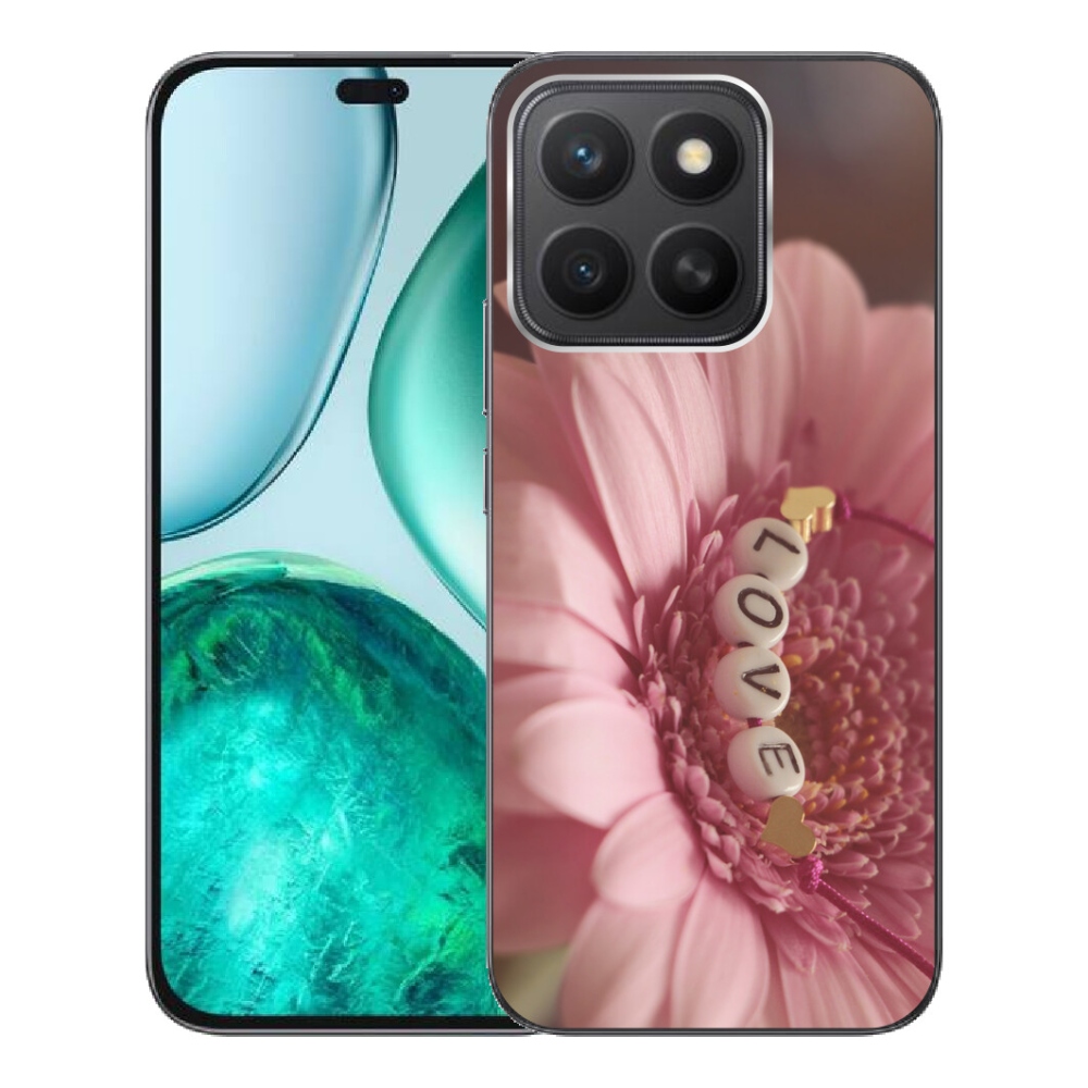 Gelový kryt mmCase na Honor X8c - přívěsek love