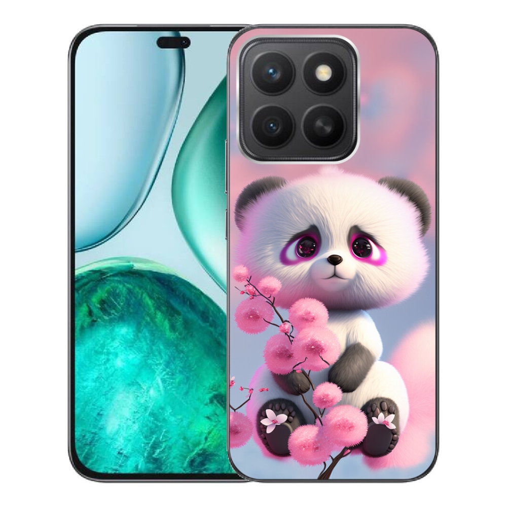 Gelový kryt mmCase na Honor X8c - roztomilá panda 1