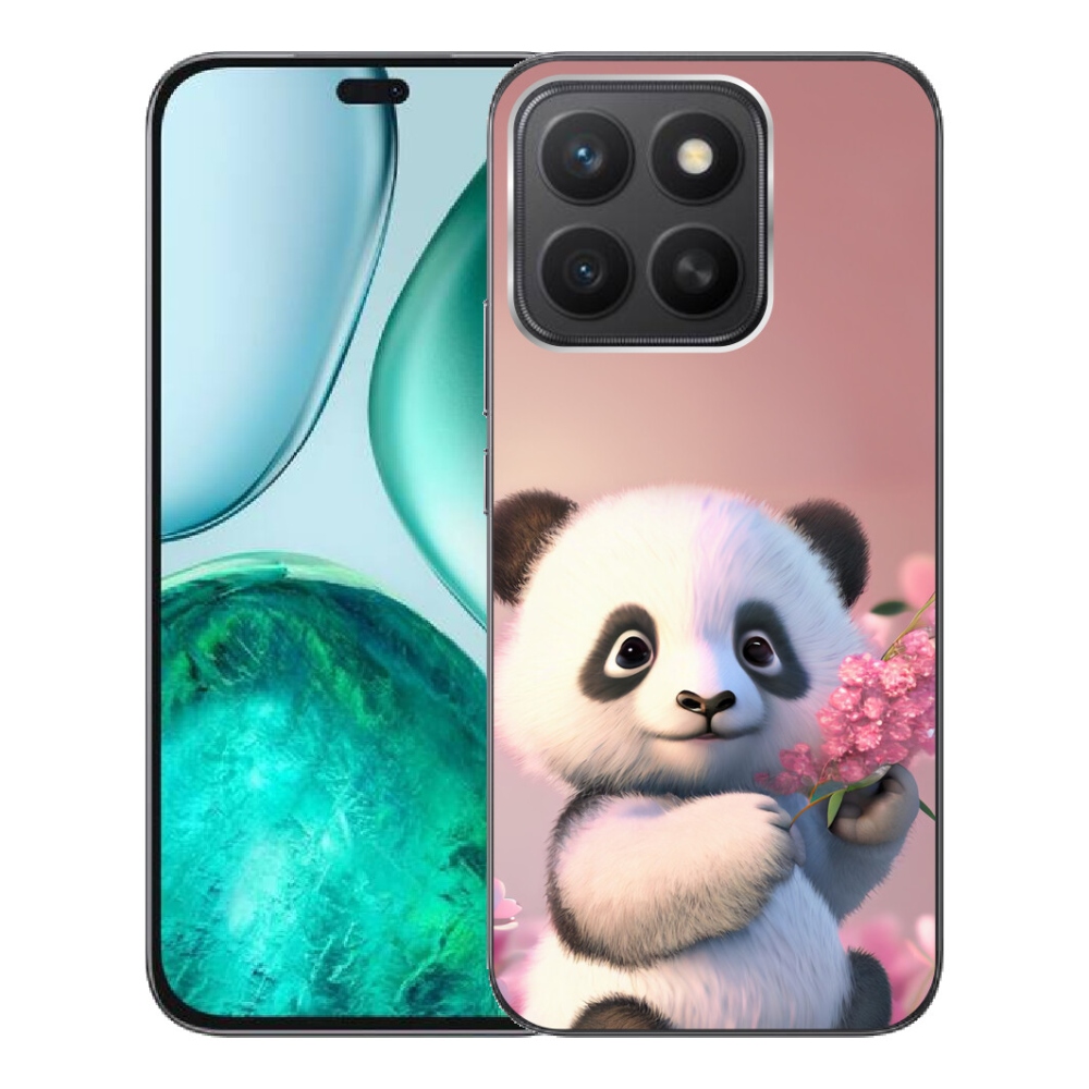 Gelový kryt mmCase na Honor X8c - roztomilá panda