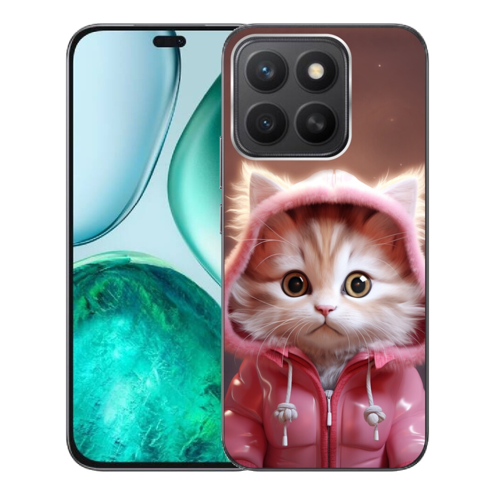 Gelový kryt mmCase na Honor X8c - roztomilé kotě 3