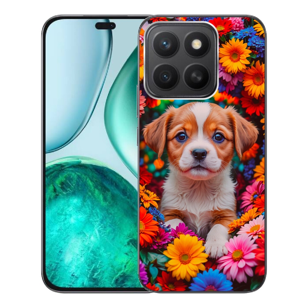 Gelový kryt mmCase na Honor X8c - roztomilé štěně