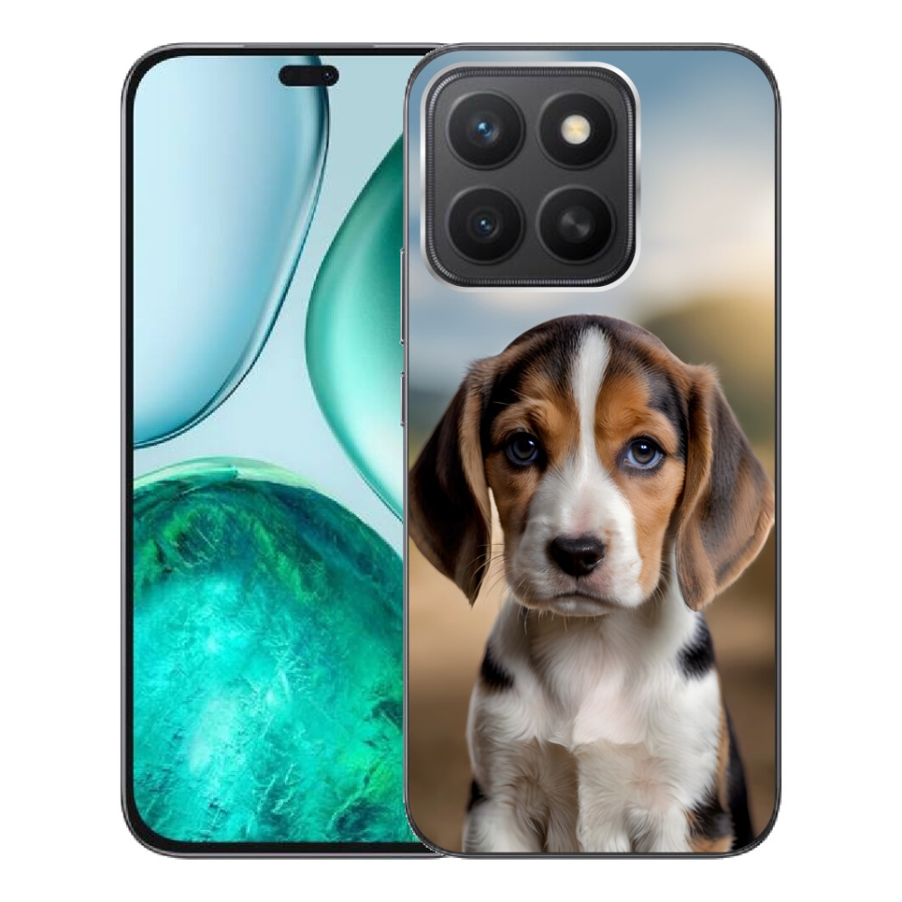 Gelový kryt mmCase na Honor X8c - roztomilý bígl
