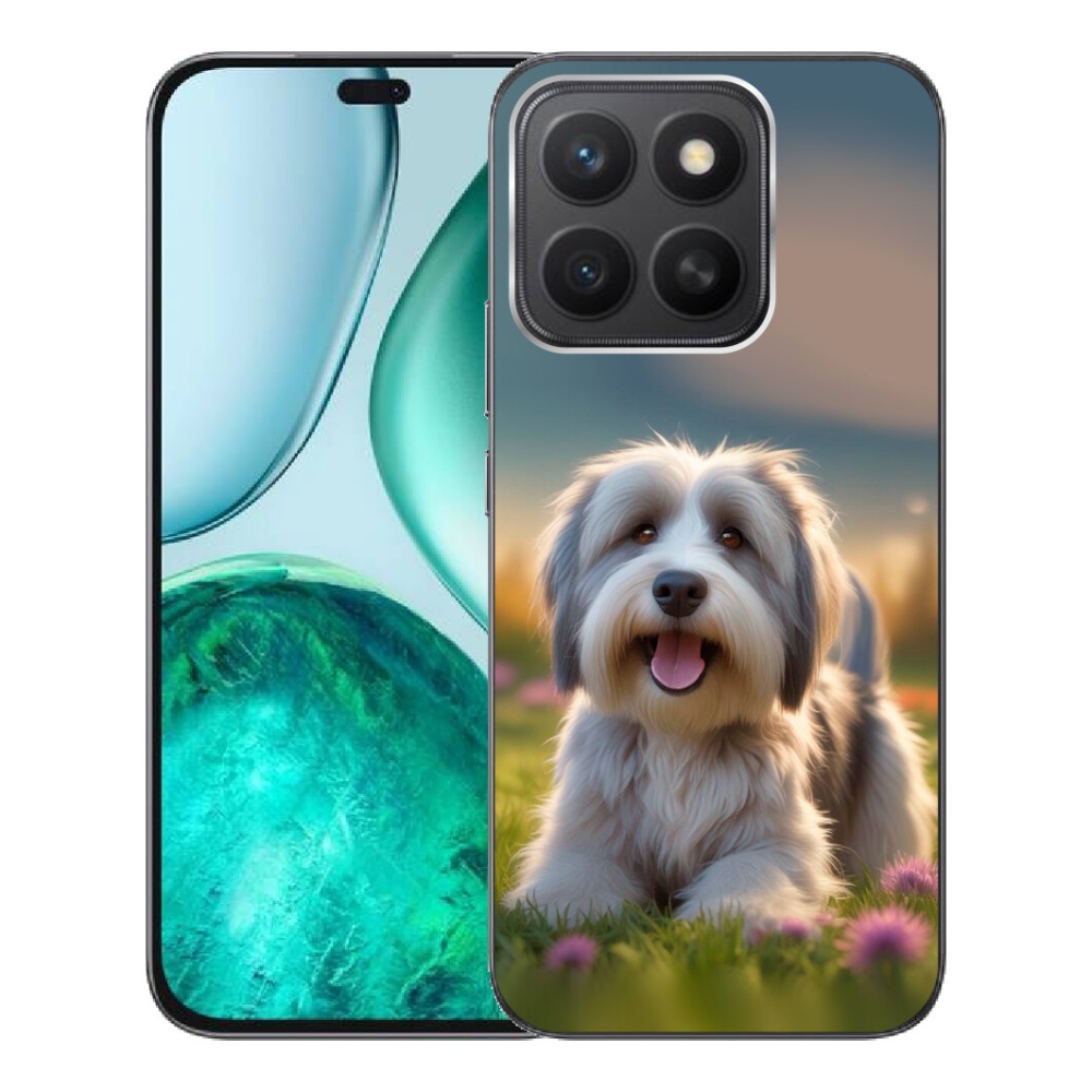 Gelový kryt mmCase na Honor X8c - roztomilý havanský psík