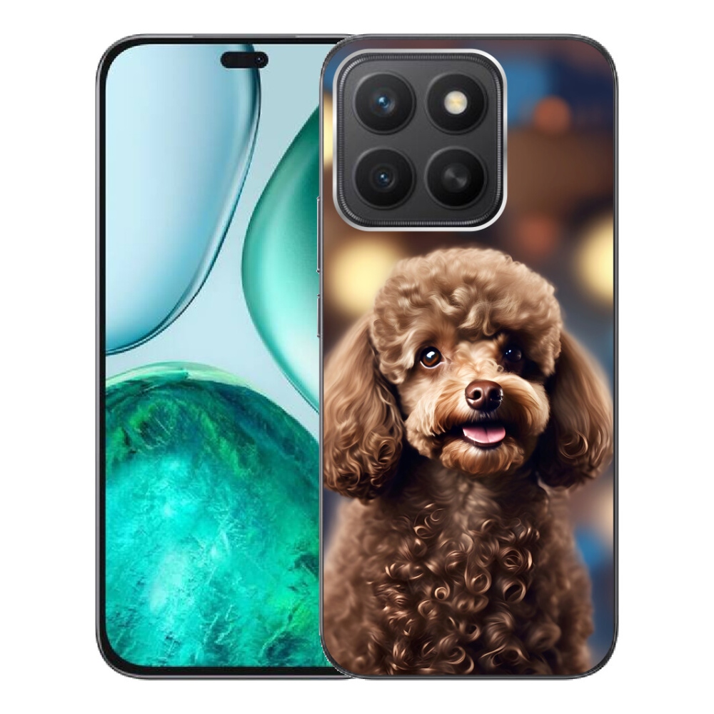 Gelový kryt mmCase na Honor X8c - roztomilý pudl