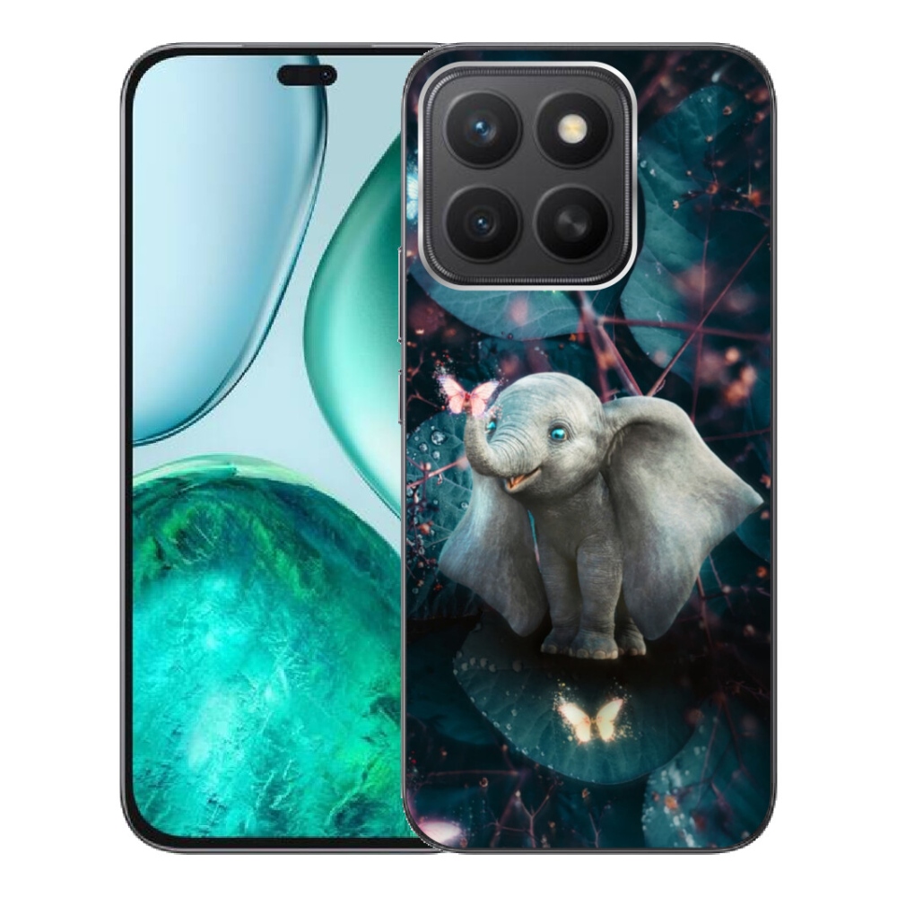 Gelový kryt mmCase na Honor X8c - roztomilý slon