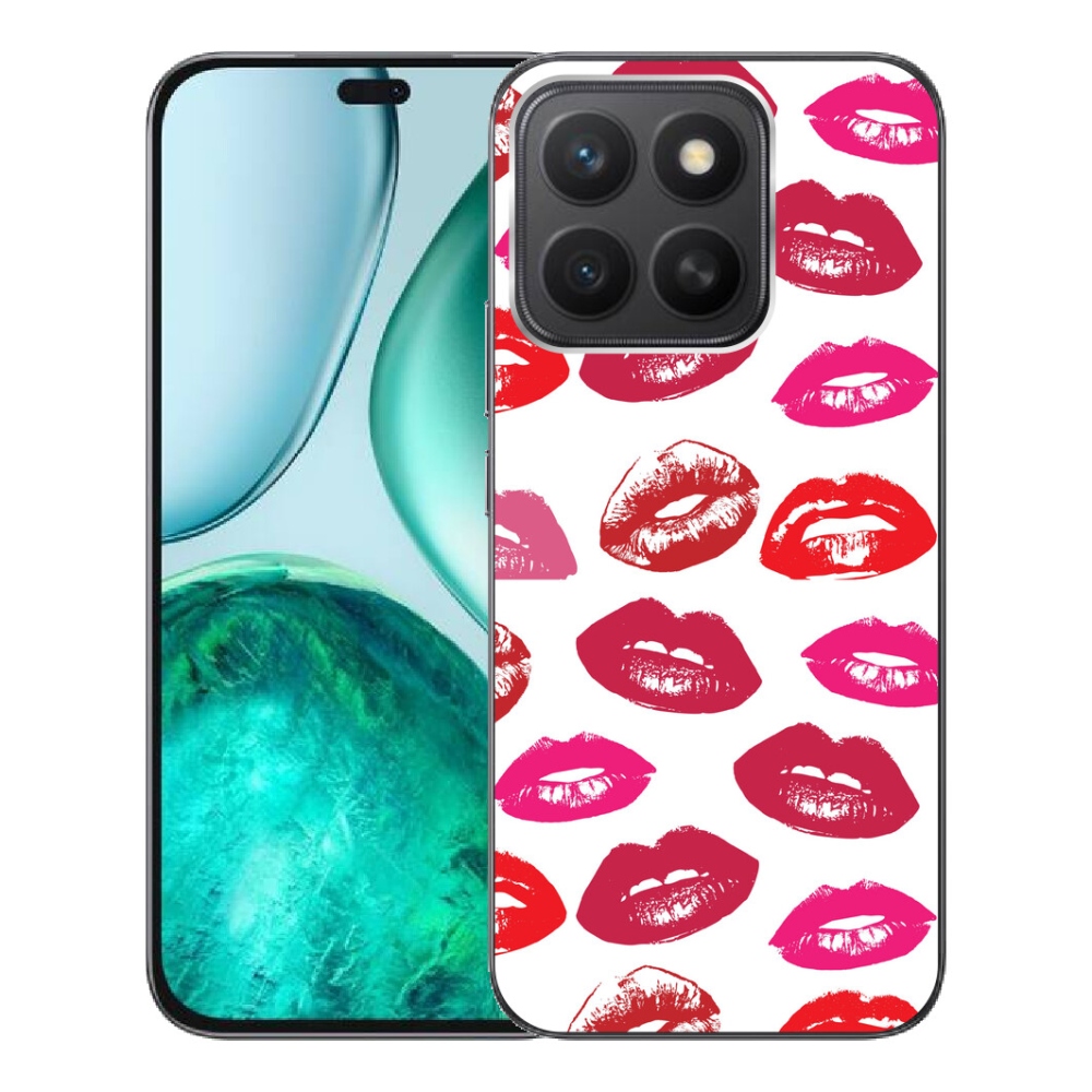 Gelový kryt mmCase na Honor X8c - rty