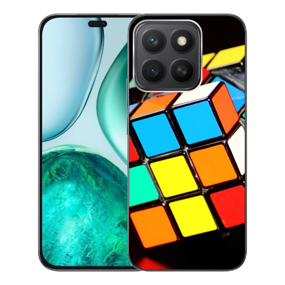 Gelový kryt mmCase na Honor X8c - rubikova kostka