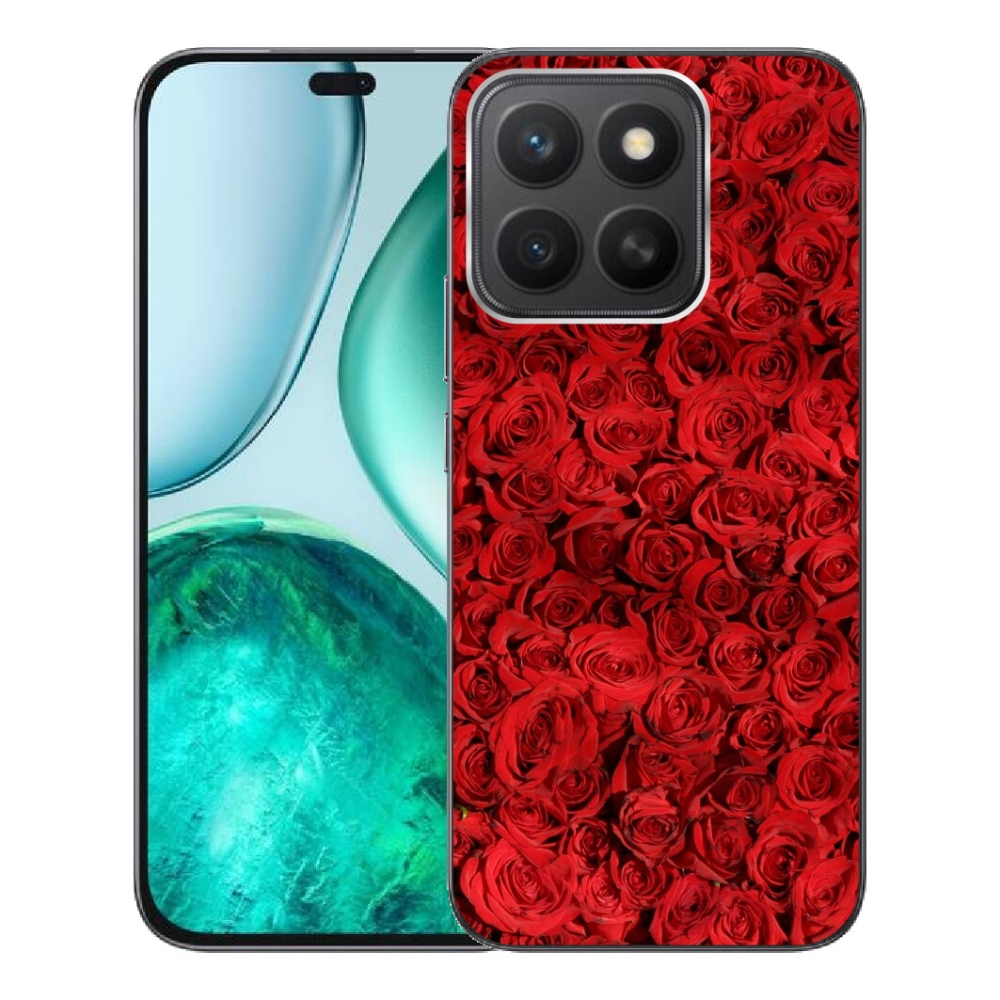 Gelový kryt mmCase na Honor X8c - růže