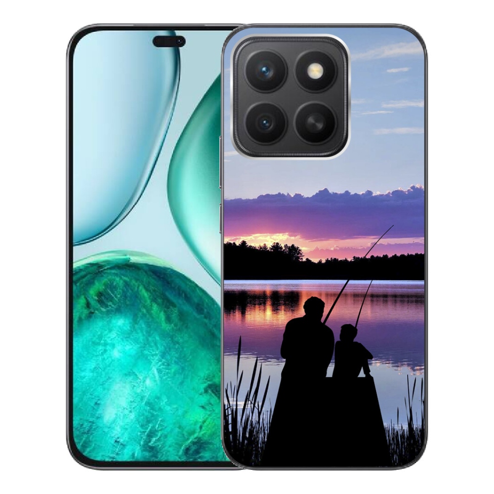 Gelový kryt mmCase na Honor X8c - rybaření 2