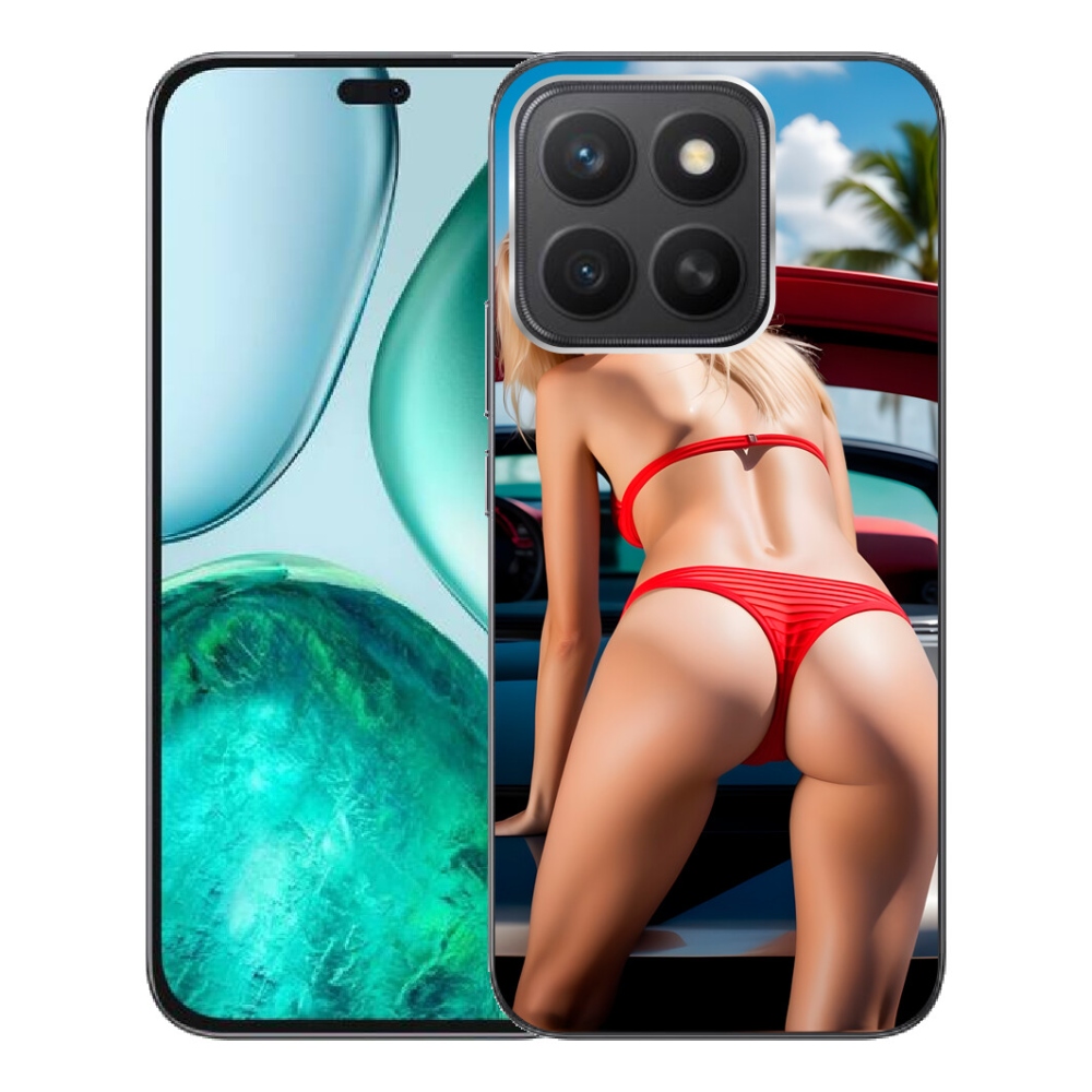 Gelový kryt mmCase na Honor X8c - sexy žena 2