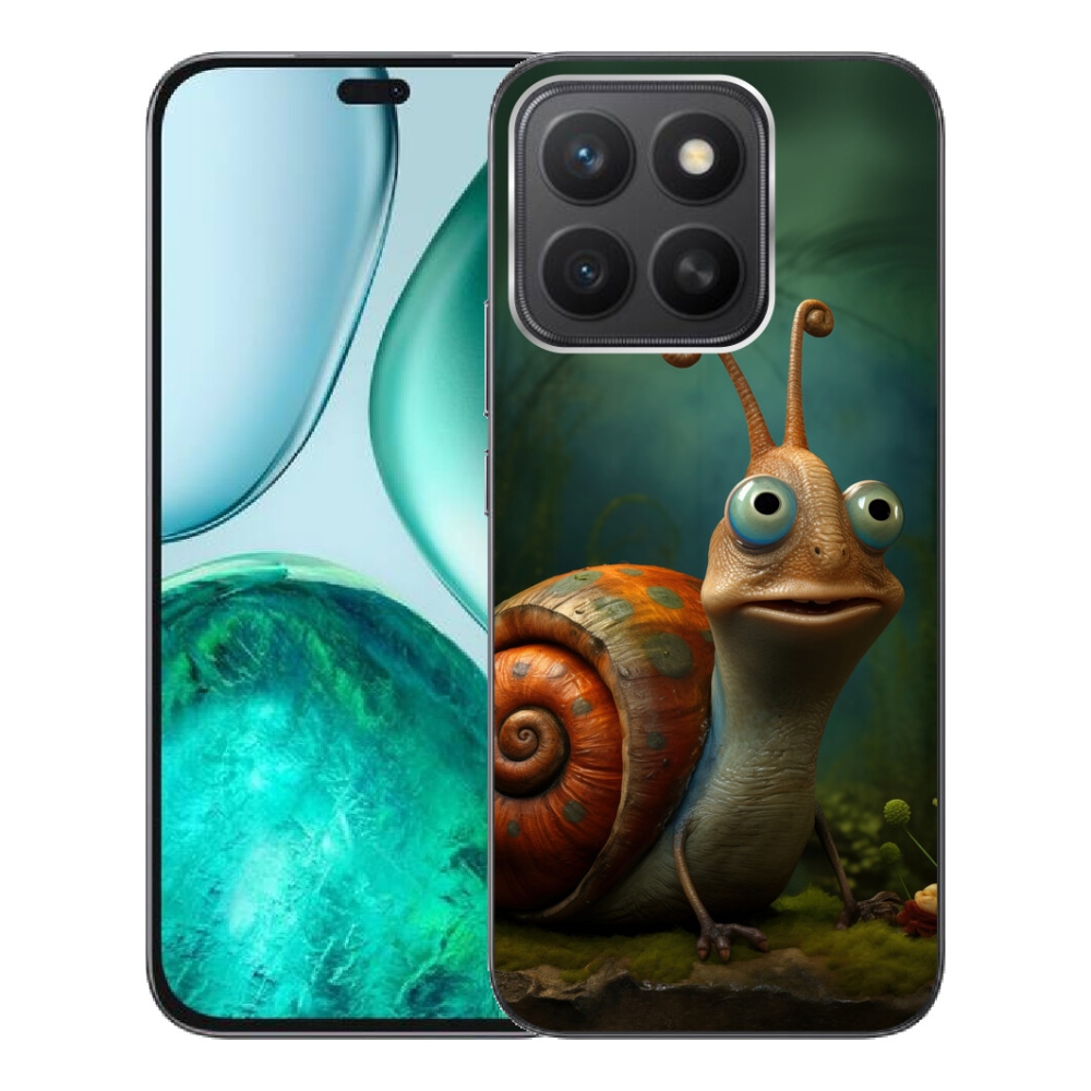 Gelový kryt mmCase na Honor X8c - šnek