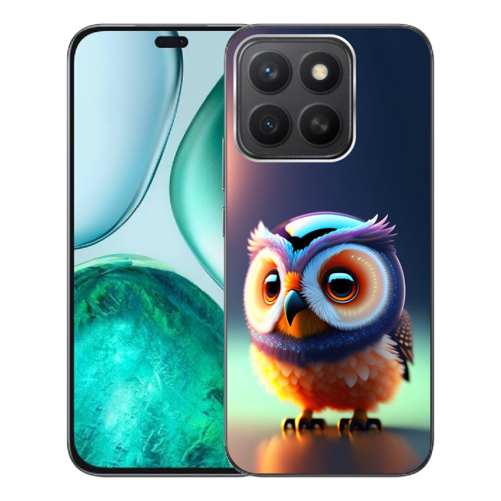 Gelový kryt mmCase na Honor X8c - sovička