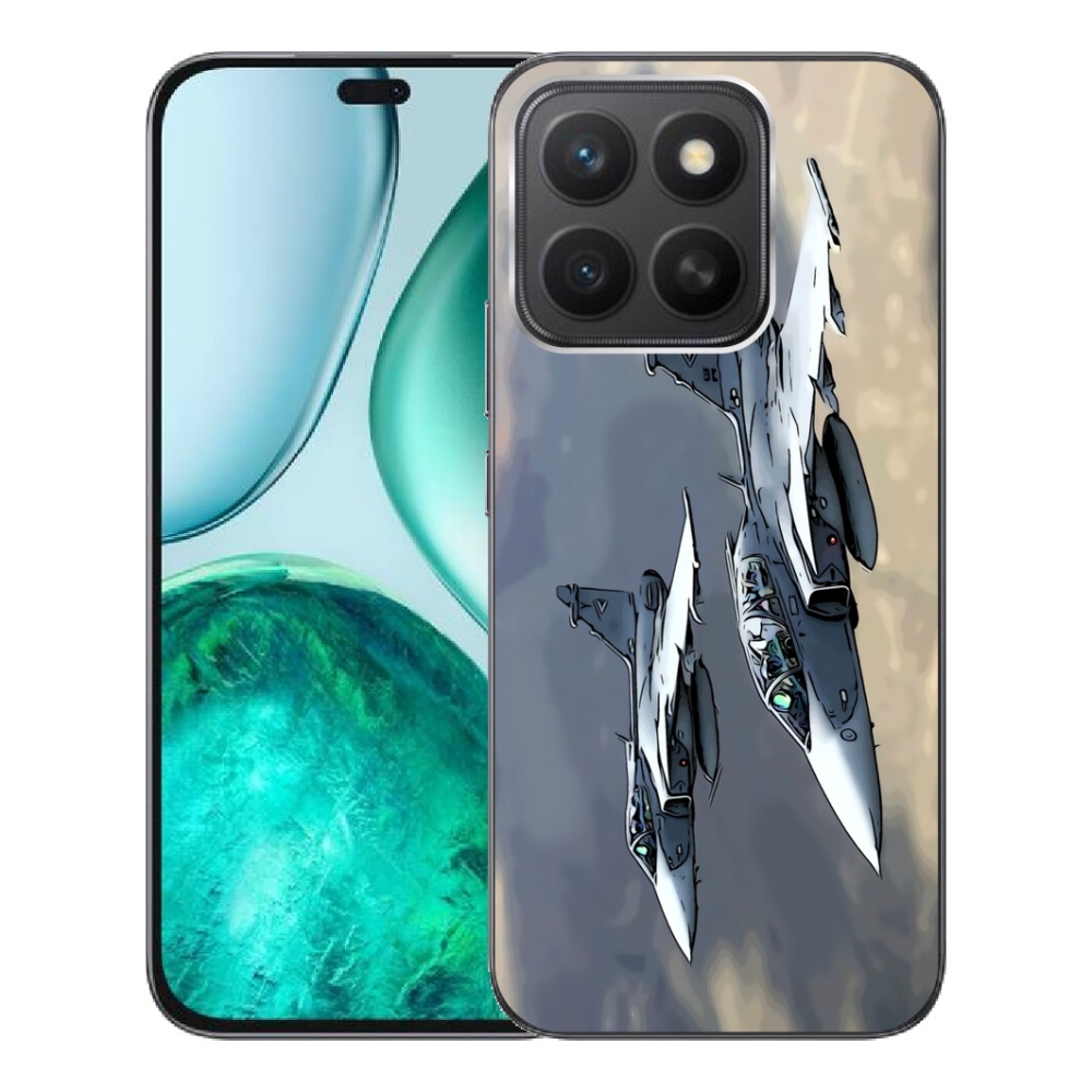 Gelový kryt mmCase na Honor X8c - stíhačky