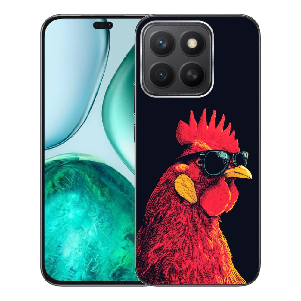 Gelový kryt mmCase na Honor X8c - stylový kohout