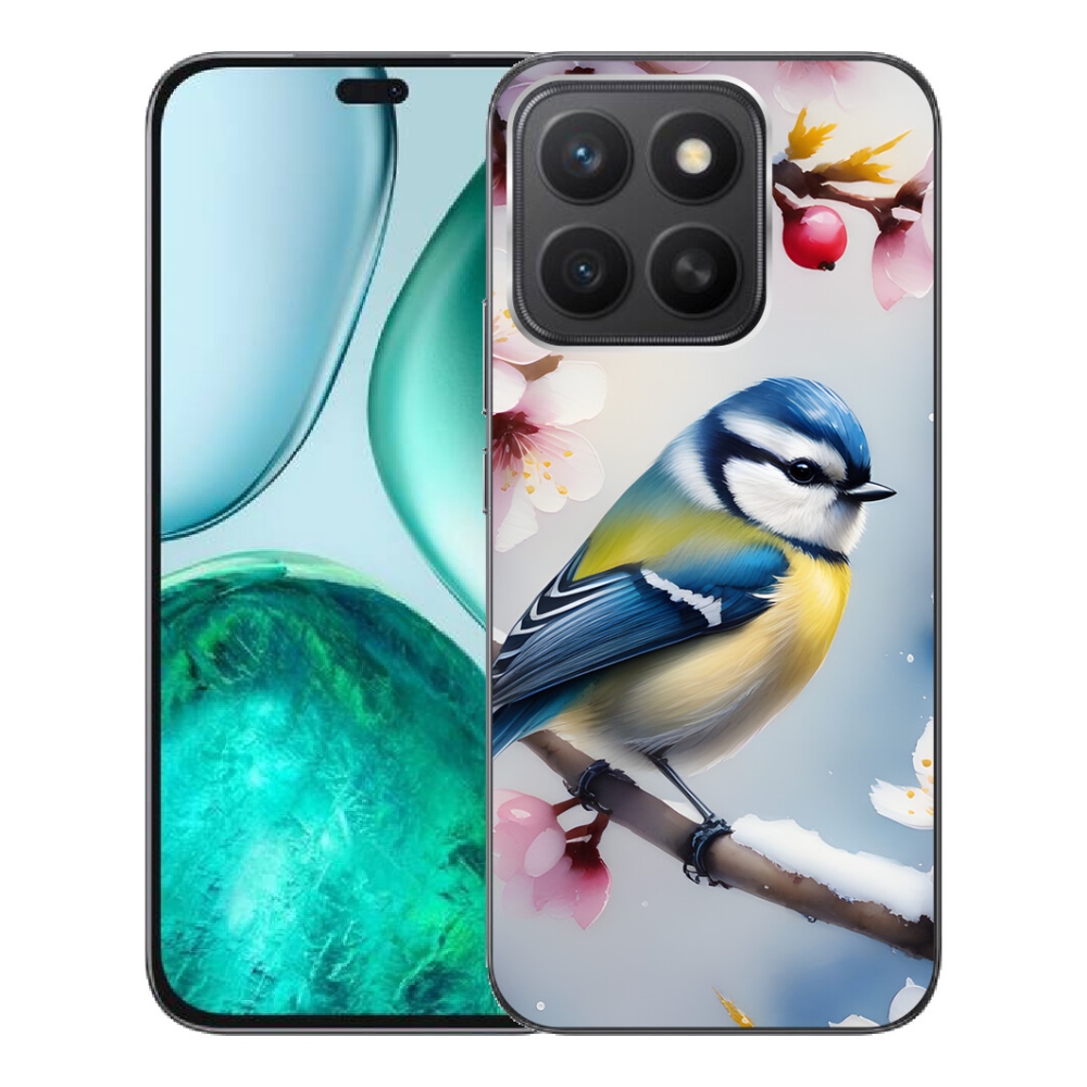 Gelový kryt mmCase na Honor X8c - sýkorka
