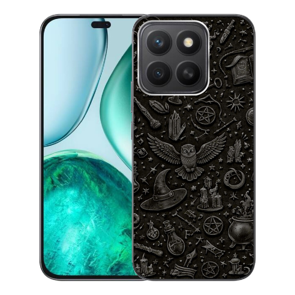 Gelový kryt mmCase na Honor X8c - tmavý magický svět