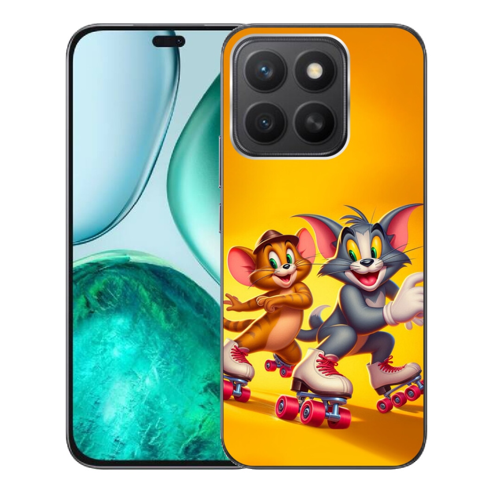 Gelový kryt mmCase na Honor X8c - tom a jerry