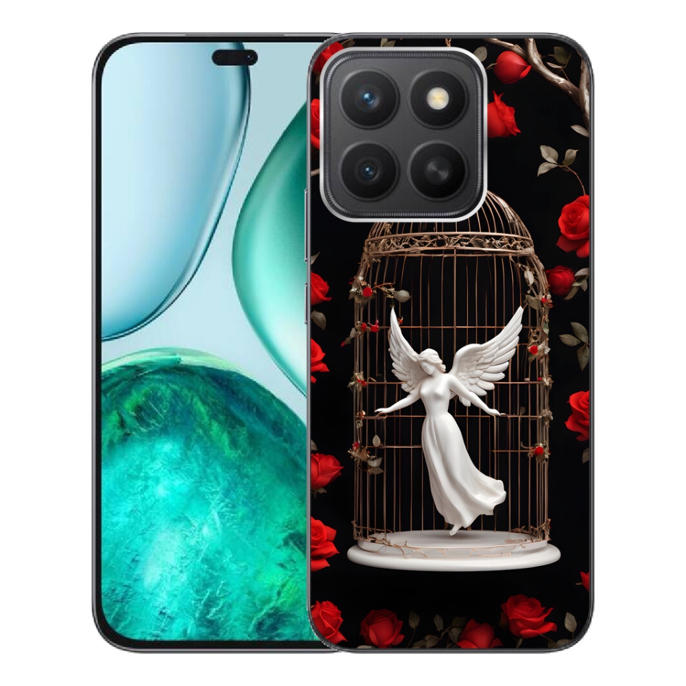 Gelový kryt mmCase na Honor X8c - uvězněný anděl