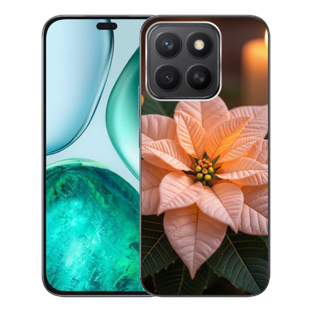 Gelový kryt mmCase na Honor X8c - vánoční hvězda