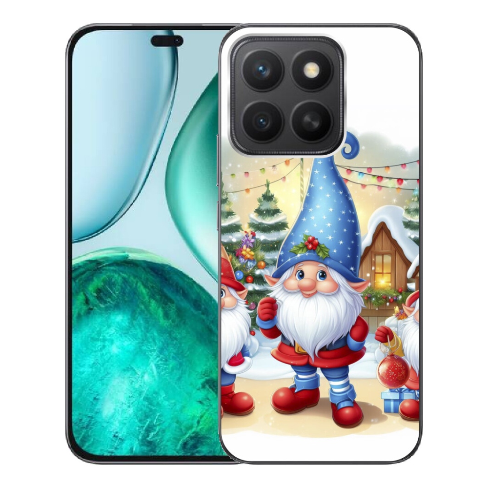 Gelový kryt mmCase na Honor X8c - vánoční skřítci