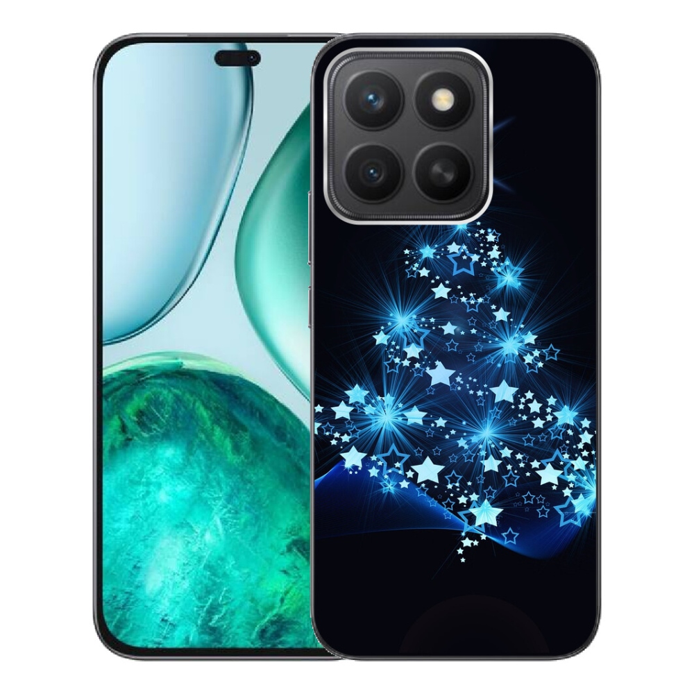 Gelový kryt mmCase na Honor X8c - vánoční stromek