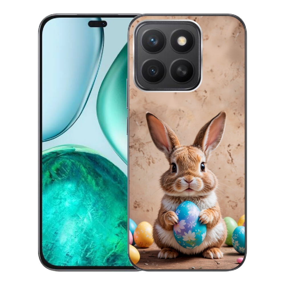 Gelový kryt mmCase na Honor X8c - velikonoční králíček