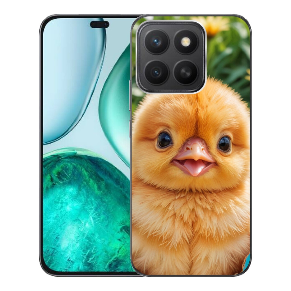 Gelový kryt mmCase na Honor X8c - veselé kuřátko