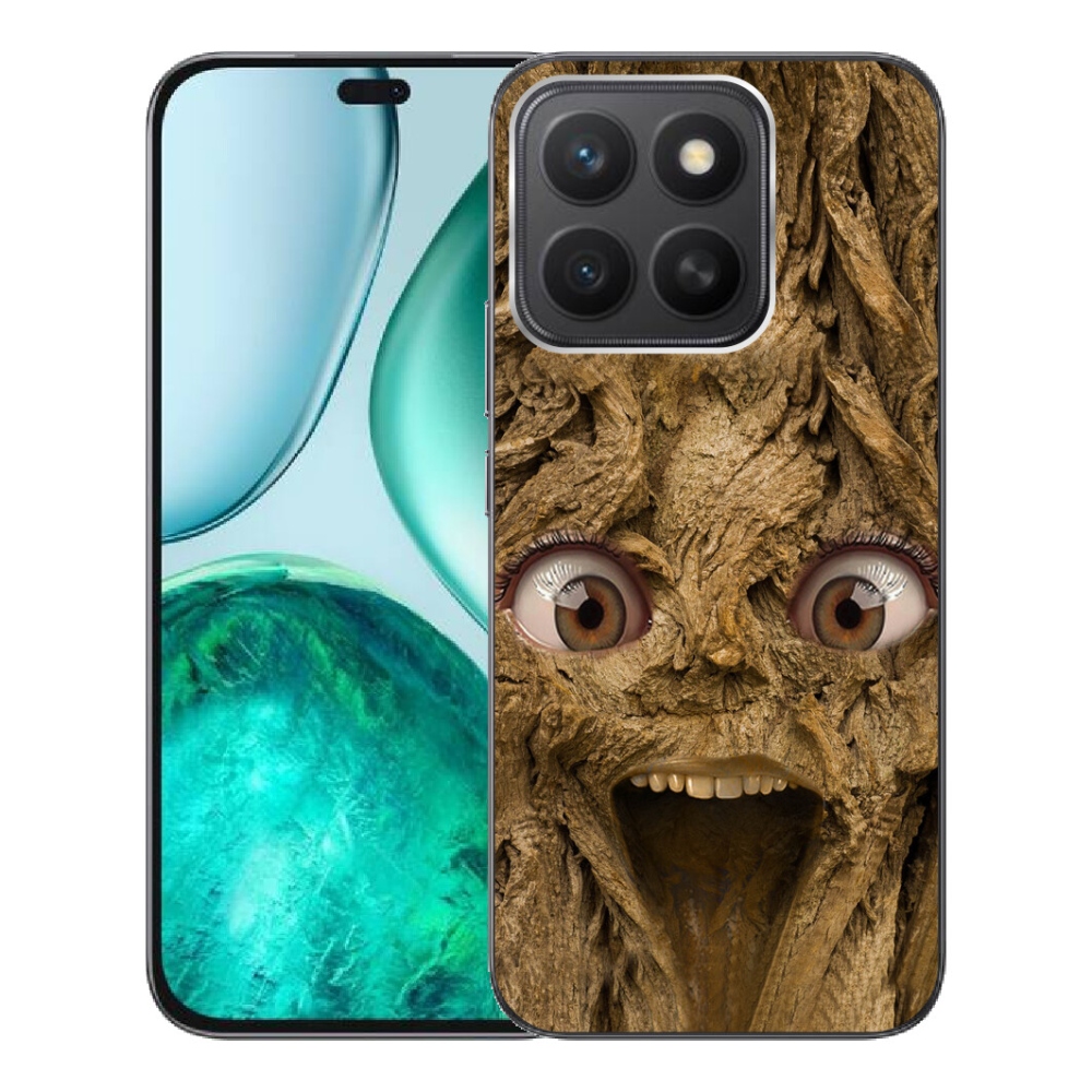 Gelový kryt mmCase na Honor X8c - veselý strom s očima