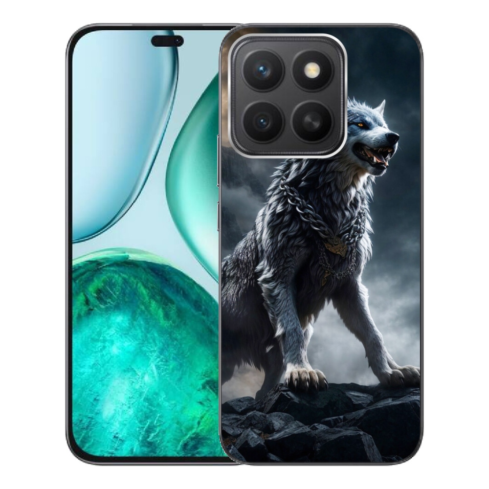 Gelový kryt mmCase na Honor X8c - vlk 1