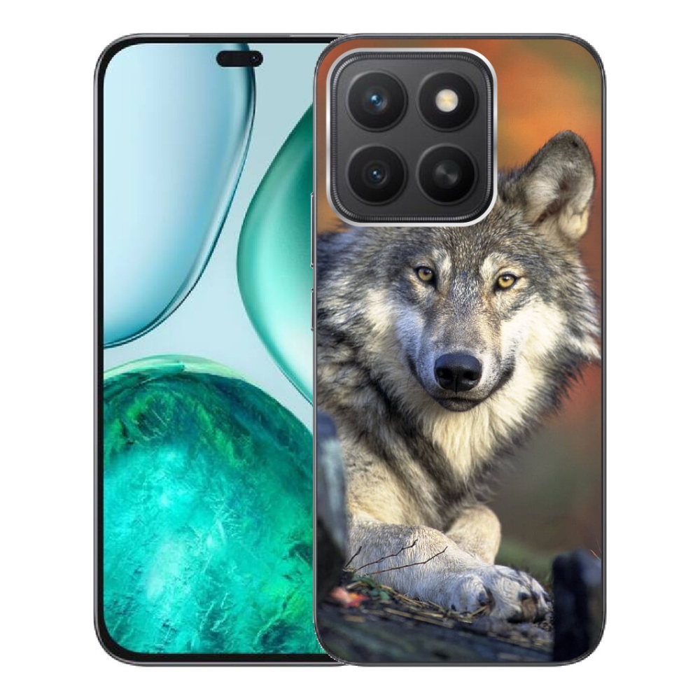 Gelový kryt mmCase na Honor X8c - vlk