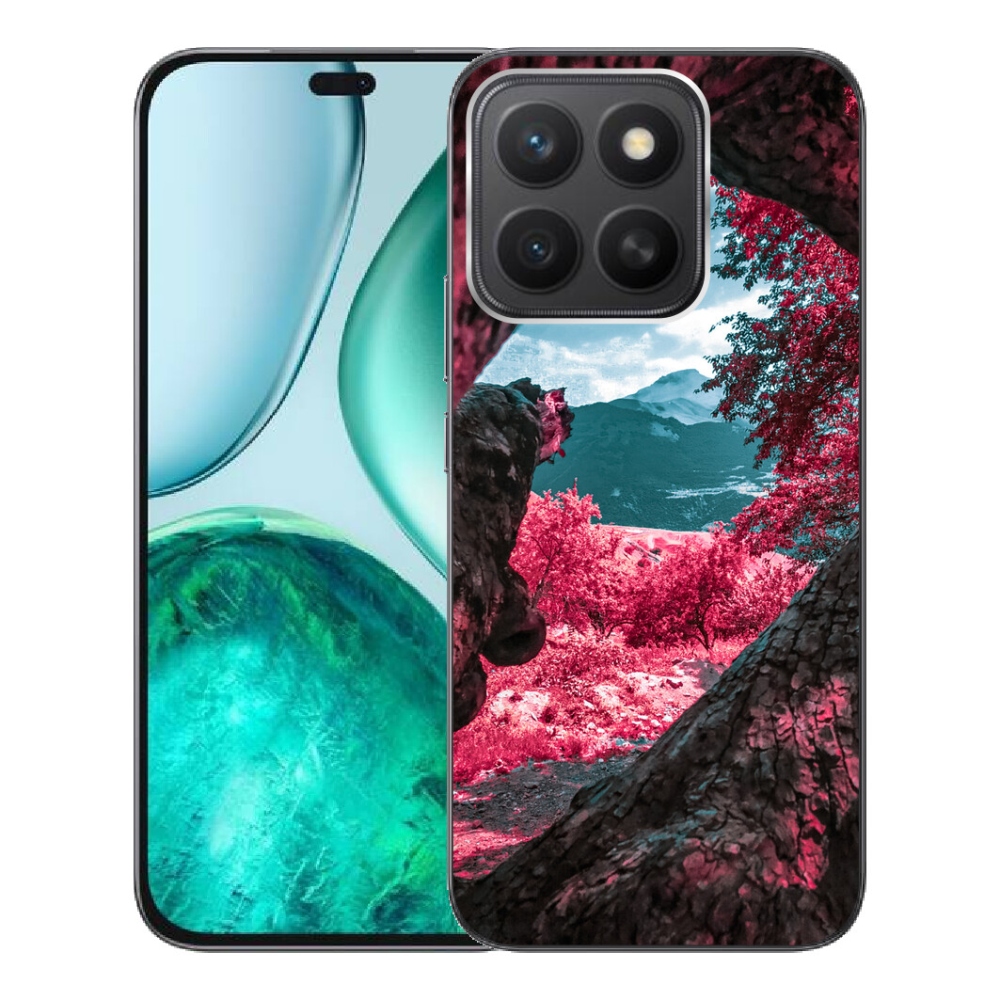 Gelový kryt mmCase na Honor X8c - výhled na hory