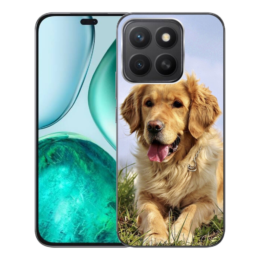 Gelový kryt mmCase na Honor X8c - zlatý retrívr