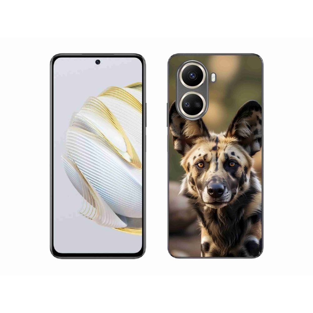 Gelový kryt mmCase na Huawei Nova 10 SE - africký divoký pes