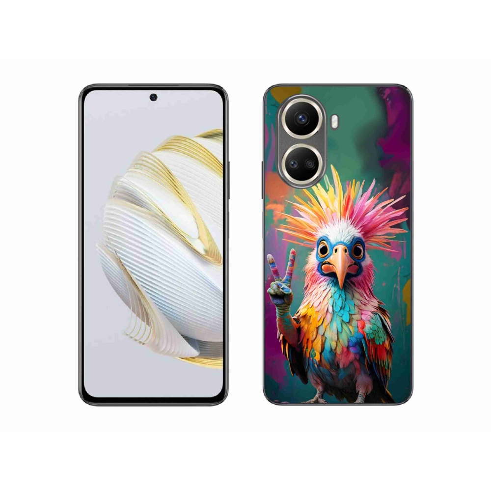 Gelový kryt mmCase na Huawei Nova 10 SE - barevný rebel