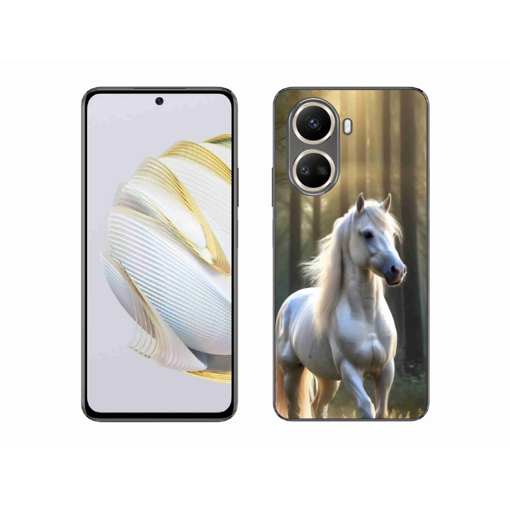 Gelový kryt mmCase na Huawei Nova 10 SE - bílý kůň 3