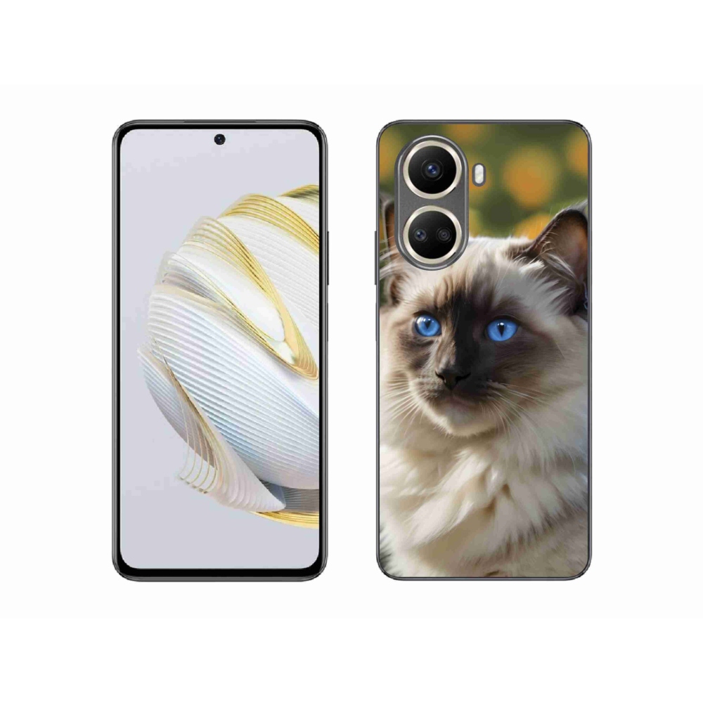 Gelový kryt mmCase na Huawei Nova 10 SE - bílý ragdoll