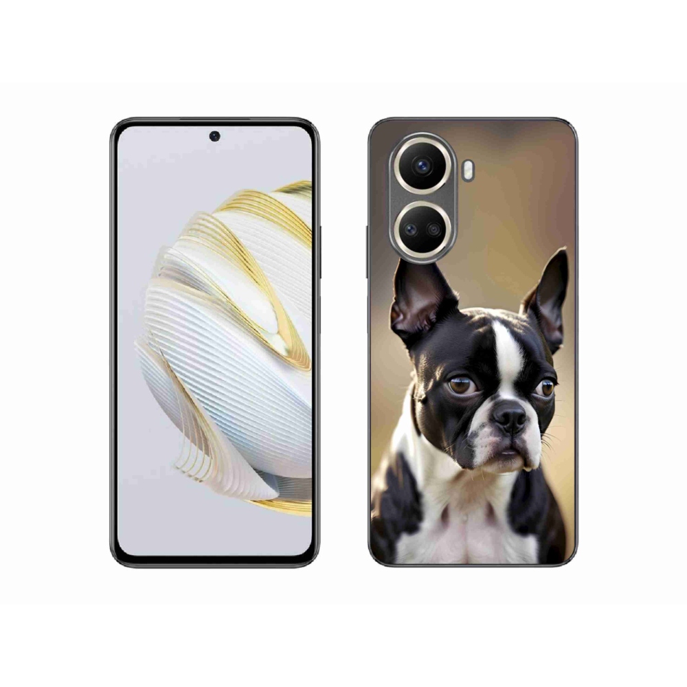 Gelový kryt mmCase na Huawei Nova 10 SE - bostonský teriér