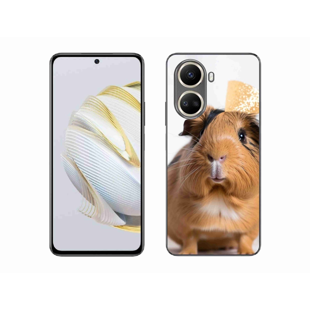 Gelový kryt mmCase na Huawei Nova 10 SE - hnědé morče