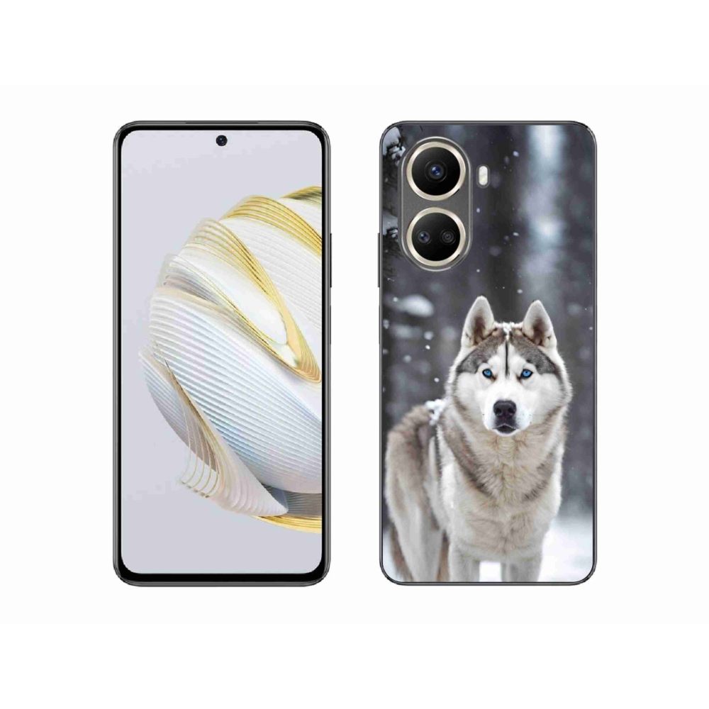 Gelový kryt mmCase na Huawei Nova 10 SE - husky 2
