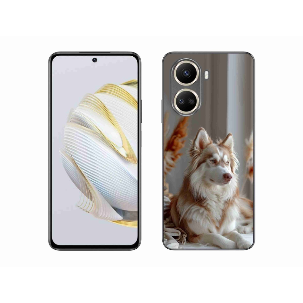Gelový kryt mmCase na Huawei Nova 10 SE - klidný sibiřský husky