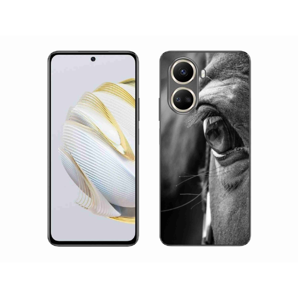 Gelový kryt mmCase na Huawei Nova 10 SE - koňský pohled