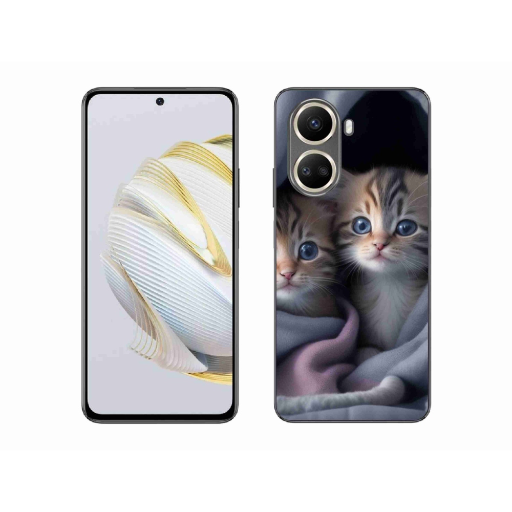 Gelový kryt mmCase na Huawei Nova 10 SE - kočičí duo 2